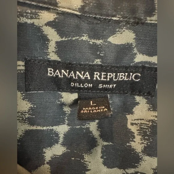 Banana Republic Dillon leopard print Shirt Jacket - Picture 5 of 8